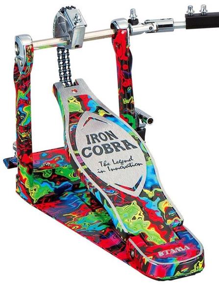 Pedal Duplo Tama Iron Cobra Limited 50th Anniversary Marble