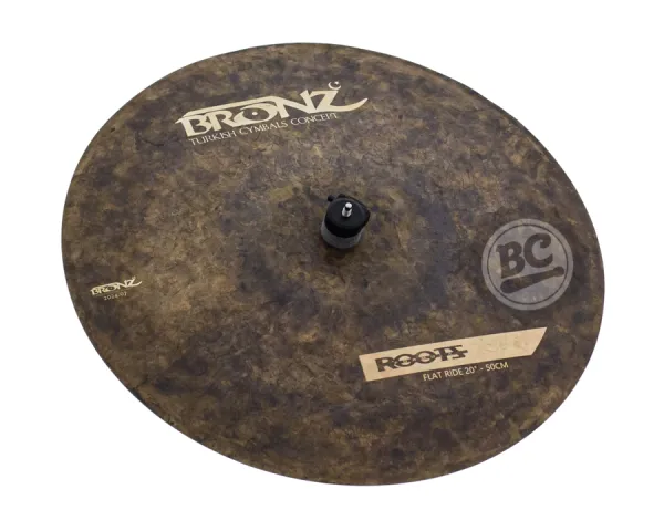 Ride Bronz Cymbals Roots Formula Series Flat 20