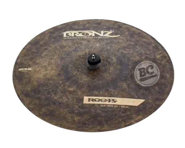 オサム Ride Bronz Cymbals Roots Formula Series Flat 20
