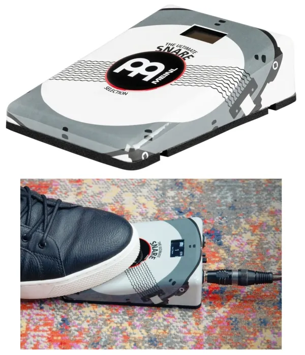 Stomp Box Pedal com sons de caixa Meinl Percussion The Ultimate