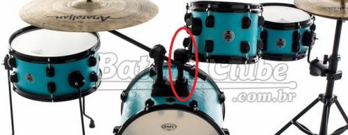 トム Memória de Altura Tama ML12 para Haste de Tom Holder ou Girafa 10