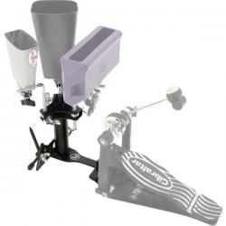 Clamp LP Triplo LP388M Gajate Bracket p/ Tocar Percussão c/ Pedal