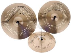 ☆ライブラリアンズ 4点セット Kit de Pratos Orion WS Whisper WS90 Micro Furos com Chimbal 14