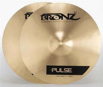 Chimbal Bronz Cymbals Pulse Traditional Hihat