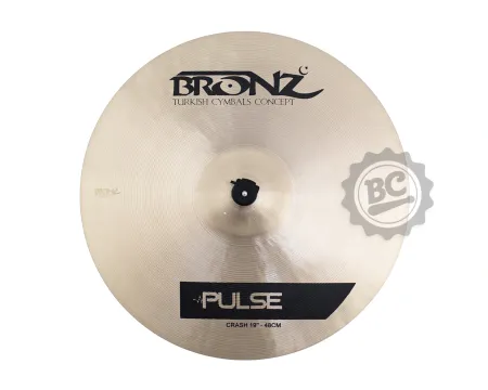ビアズリー Crash Bronz Cymbals Pulse Traditional 19