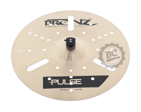 Crash Bronz Cymbals Pulse Traditional Effect 18