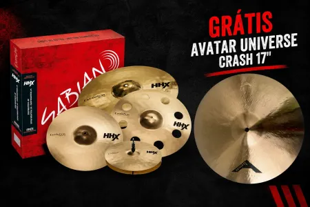 HR(エイチアール) 18冊セット Kit de Pratos Sabian HHX Evolution Set com Crashes 16