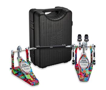 Pedal Duplo Tama Iron Cobra Limited 50th Anniversary Marble