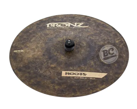 Ride Bronz Cymbals Roots Formula Series Flat 20