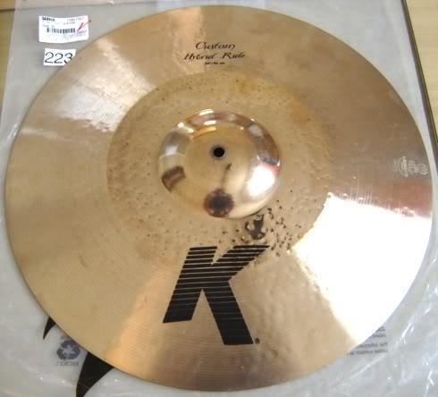 Ride Zildjian K Custom Hybrid 21