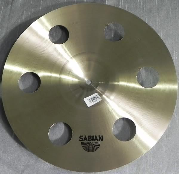 Crash Sabian AAX O-Zone Brilliant 16