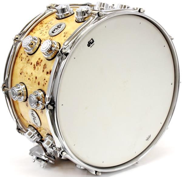 Caixa DW Collectors Exotic Series Mappa Burl Lacquer 14x8