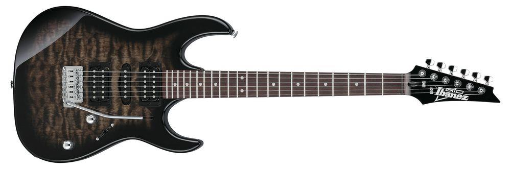 ギター Ibanez GIO GRX70QA/TKS Guitarra 6C RG GIO Trans Black Sunburst Ibanez GRX70QA-TKS :