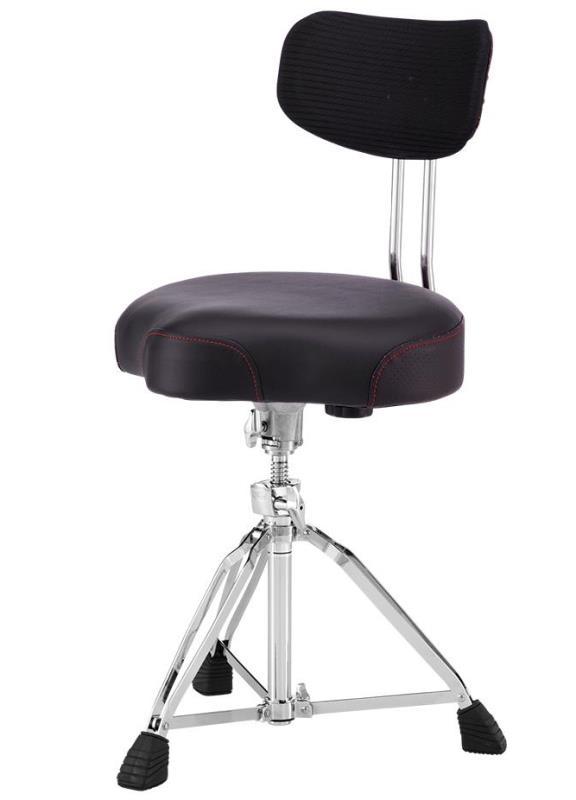 Banco Pearl Roadster Throne D-3500BR com Encosto, Assento Selim e
