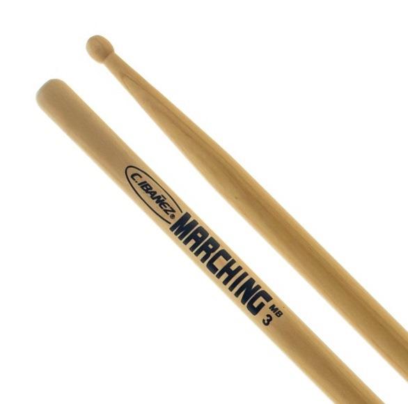 Baqueta C. Ibañez Premium Series Marching Band MB3 em Marfim com