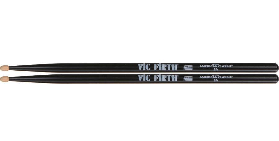 Baqueta Vic Firth American Classic Hickory Padrão 5A Clássica