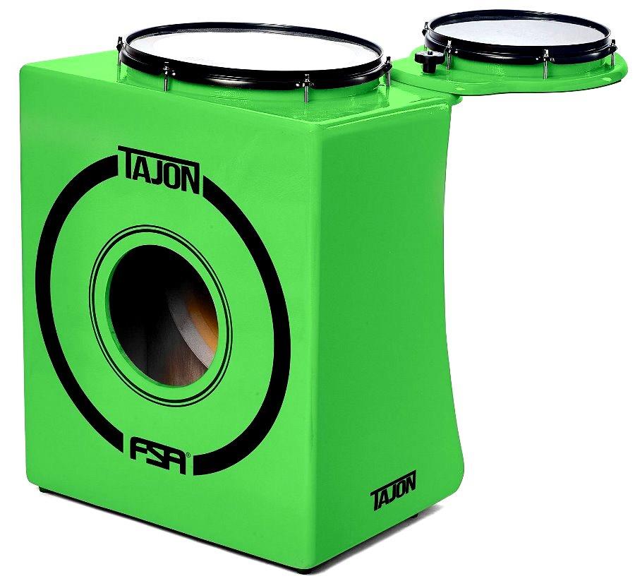 Bateria Cajón FSA Tajon Bass TAJ76 Verde Mini Bateria Cajón Kit Compacto