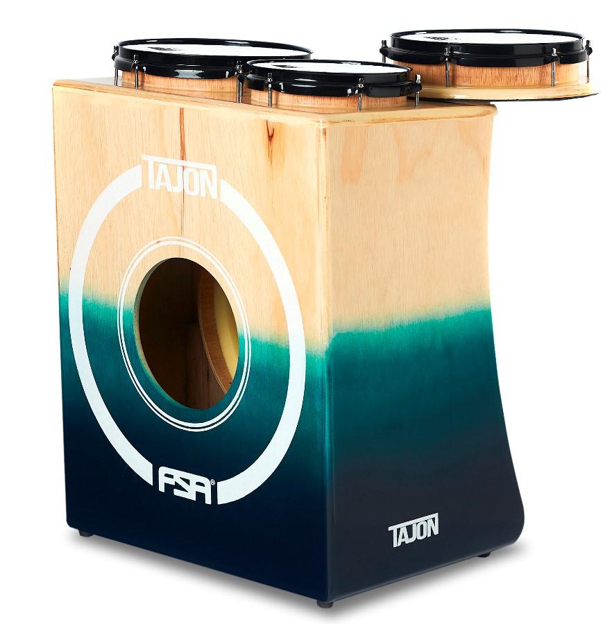 Bateria Cajón FSA Tajon Master Plus TAJ21 Green Fade Mini Bateria Cajón