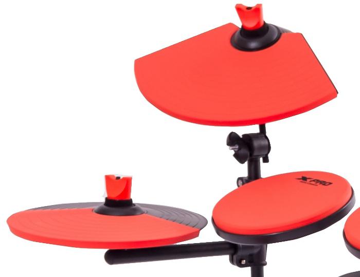 Bateria Eletrônica X-Pro C. Ibañez ED2 Orange Pratos com Função