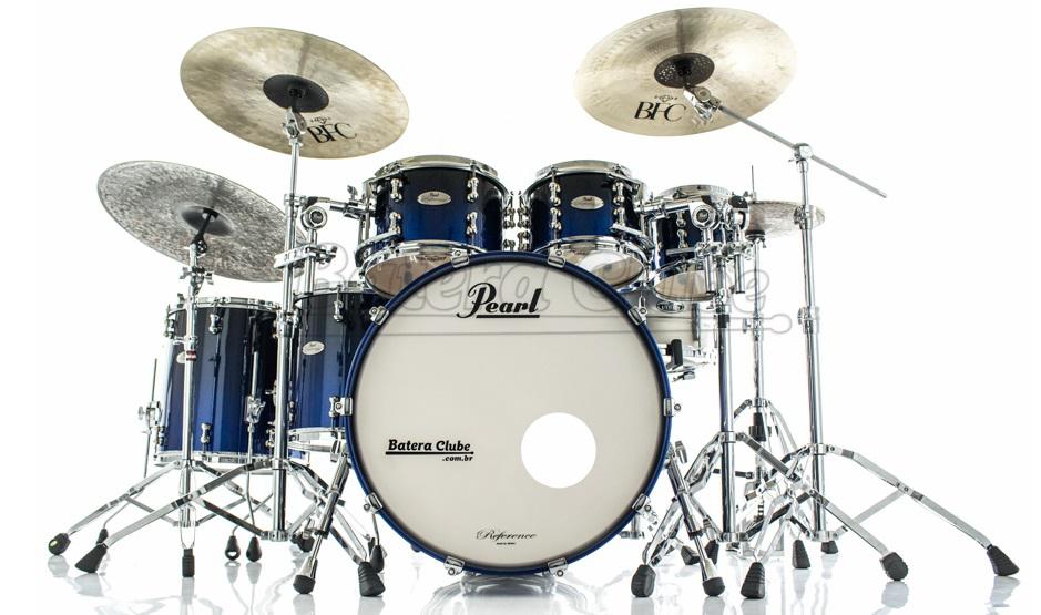 Bateria Pearl Reference Pure Ultra Blue Fade 22,8,10,12,14,16 (Shell  Pack) Thin Shells