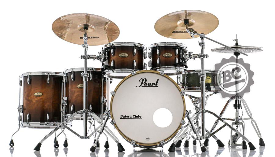 Pearl Session Studio Select Series 5-Piece Shell Pack Black Chrome |  