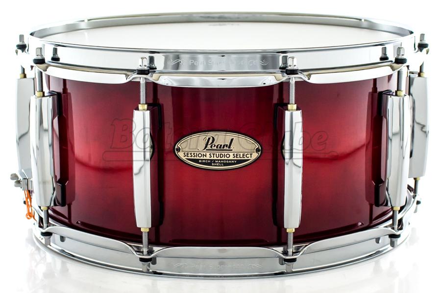 Caixa Pearl Session Studio Select Antique Crimson Burst 14x6,5