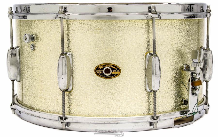 Caixa Slingerland Niles Badge Mahogany 15x8
