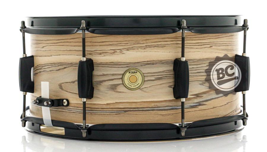 TAMA❅॰ॱ　0206 Caixa Tama Woodworks Art Grain Natural Zebrawood Wrap 14x6,5