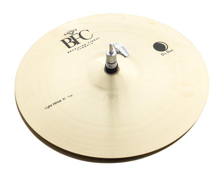 Chimbal BFC Brazilian Finest Cymbals Dry Dark Light Hihat 15