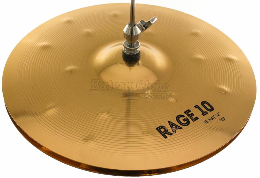 Chimbal Orion Rage 10 Medium HiHat 14" RG14HH em Bronze B10