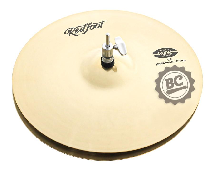 Chimbal Red Foot Bourbon Plus Brilliant Hihat 14