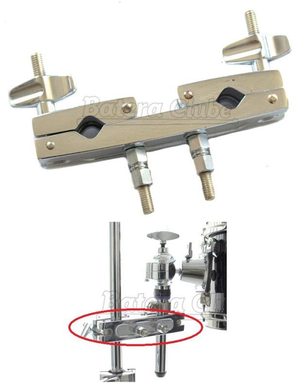 Clamp Torelli TA432 Multiuso com 2 Conexões para Tons, Holders ou