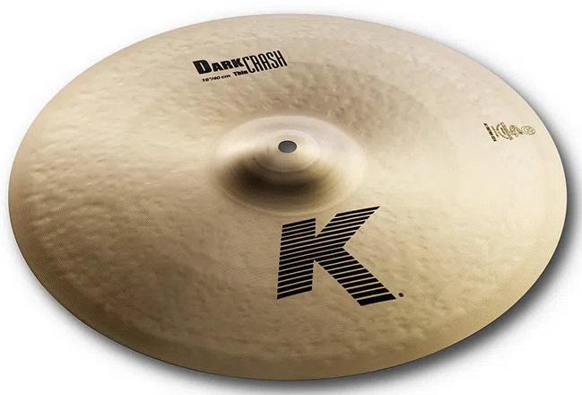 Kit de Pratos Zildjian K Series Dark K0800 com Crashes 16