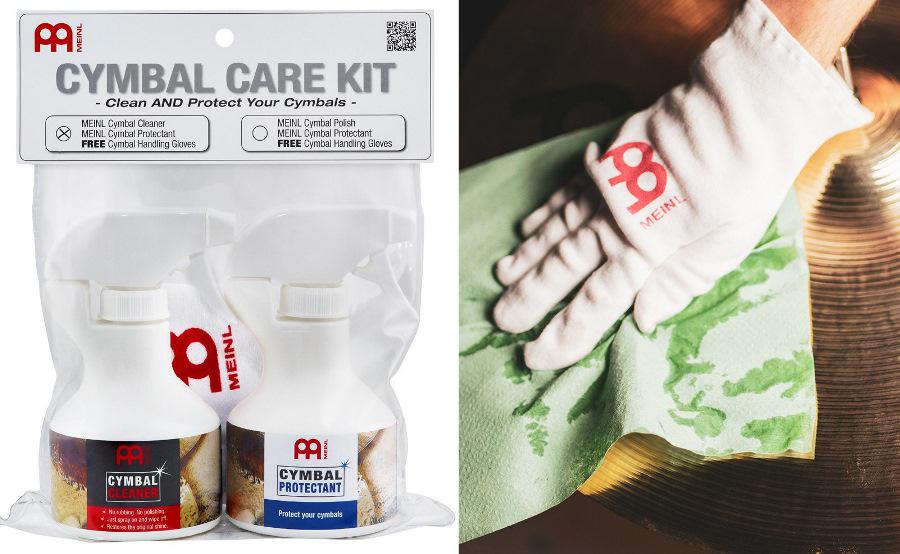 Limpador e Protetor de Pratos Meinl Care Kit Cymbal Cleaner MCCK