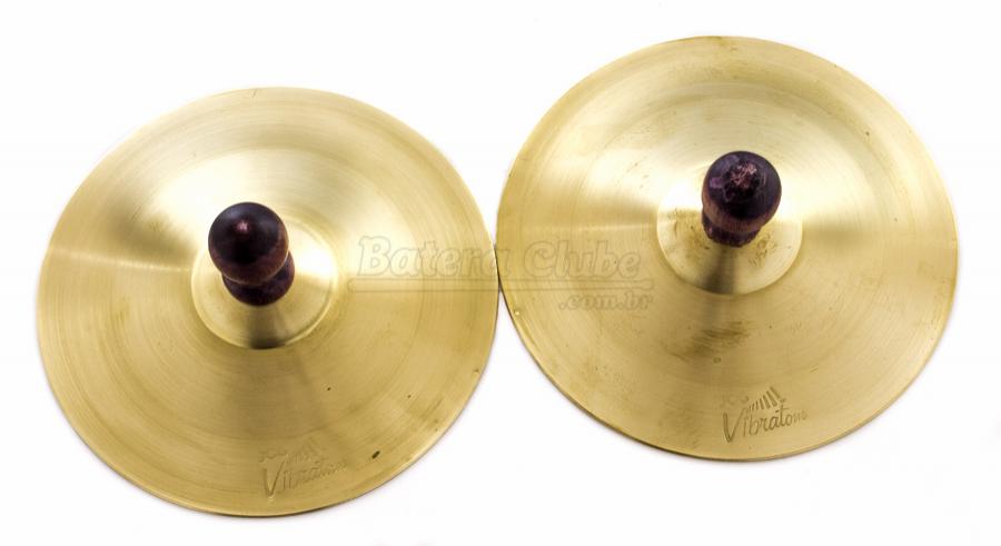 Pratinhos de Latão JOG Vibratom P5238 Par com 13cm de Pratinhos de Latão JOG Vibratom P5238 Par com 13cm de