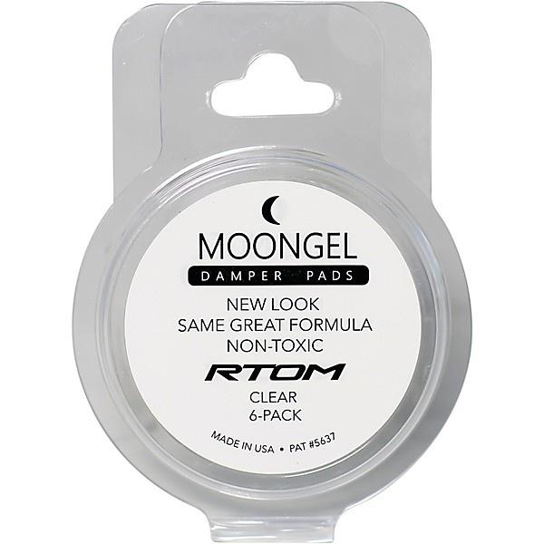 Abafador e Filtro de Tambores Moongel Damper Pads Clear Six Pack