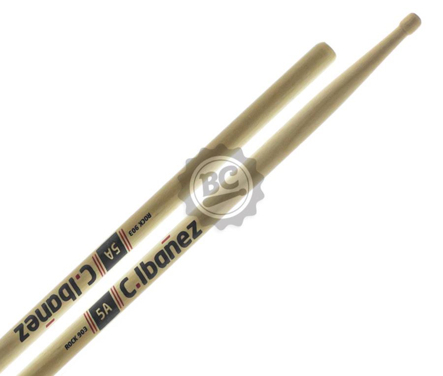 Baqueta C. Ibañez Premium Series Rock 903 Padrão 5A/5B em Marfim