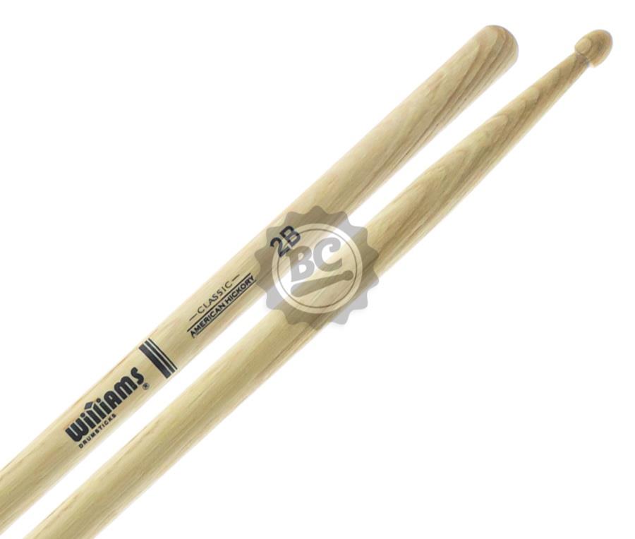 クッションタグ　American Ｂ　No.3 Baqueta Williams Classic American Hickory Padrão 2B Clássica DS
