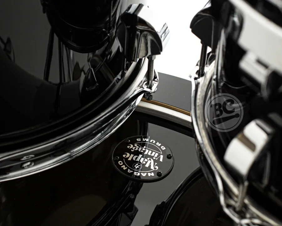Bateria Nagano Maple Vintage Piano Black 22