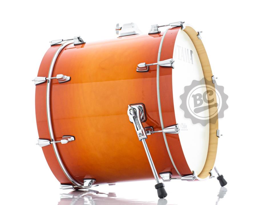 限定版 Tama Bateria Superstar 20 Burst Tangerine Maple Classic イラスト