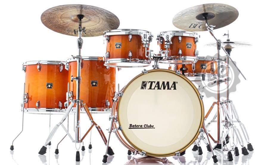 【海外限定】 Bateria Tama Superstar Classic Maple Tangerine Burst 20 イラスト