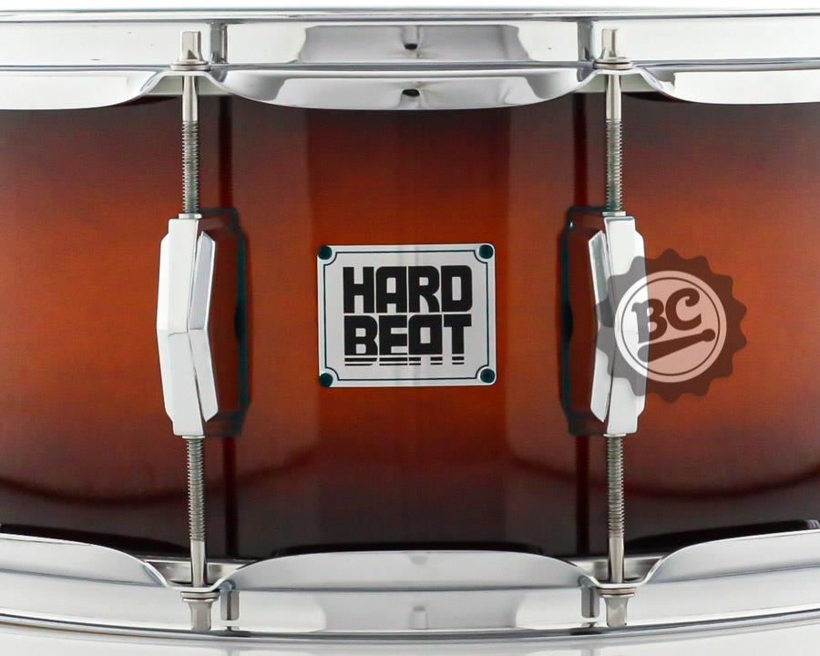 Caixa Hard Beat Maple Shell Red Burst Lacquer 14x6,5