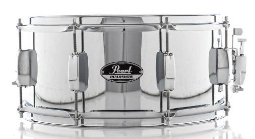 Caixa Pearl Roadshow Steel Shell 14x6,5