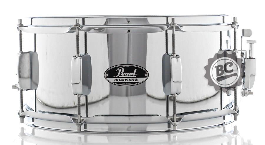 Caixa Pearl Roadshow Steel Shell 14x6,5