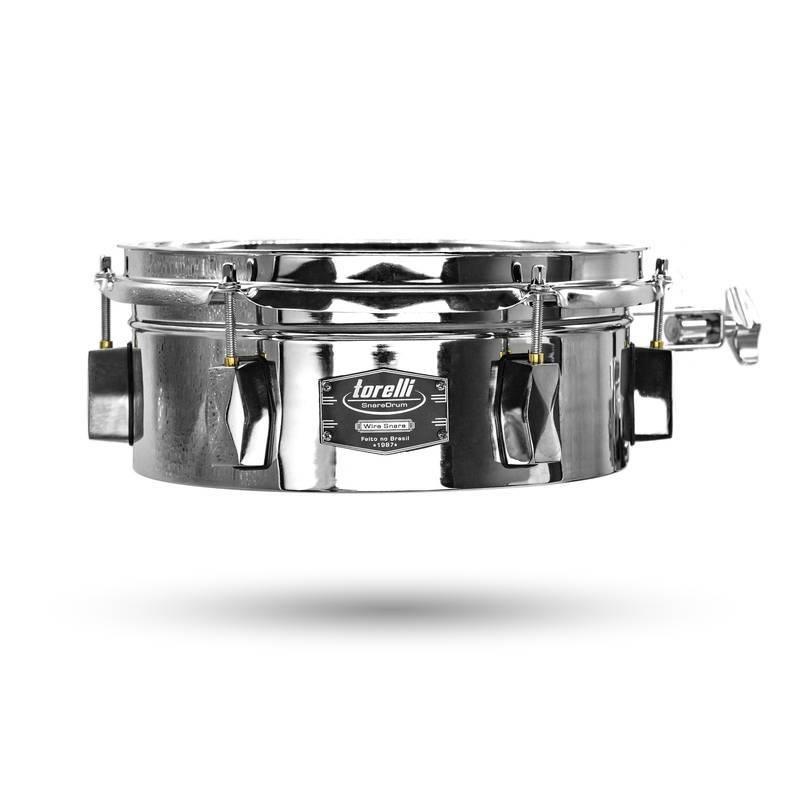 Caixa Timbalito Torelli Wire Snare Cromada 10x4