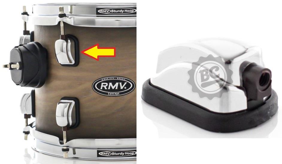 Canoa Rmv Cromada Individual Para Tom E Surdo Padr O Concept Exclusive