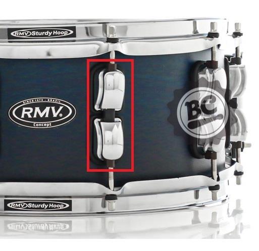 Canoa RMV Cromada para Caixa padrão Concept Exclusive inteiriça