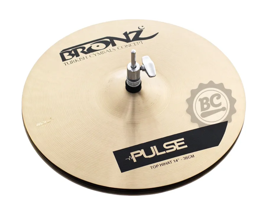 Chimbal Bronz Cymbals Pulse Traditional Hihat 14