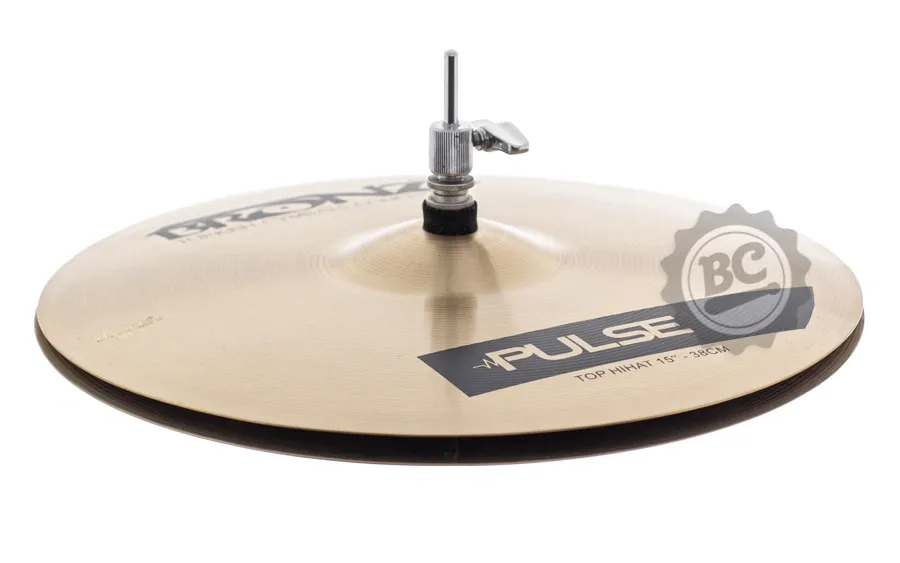 Chimbal Bronz Cymbals Pulse Traditional Hihat 15