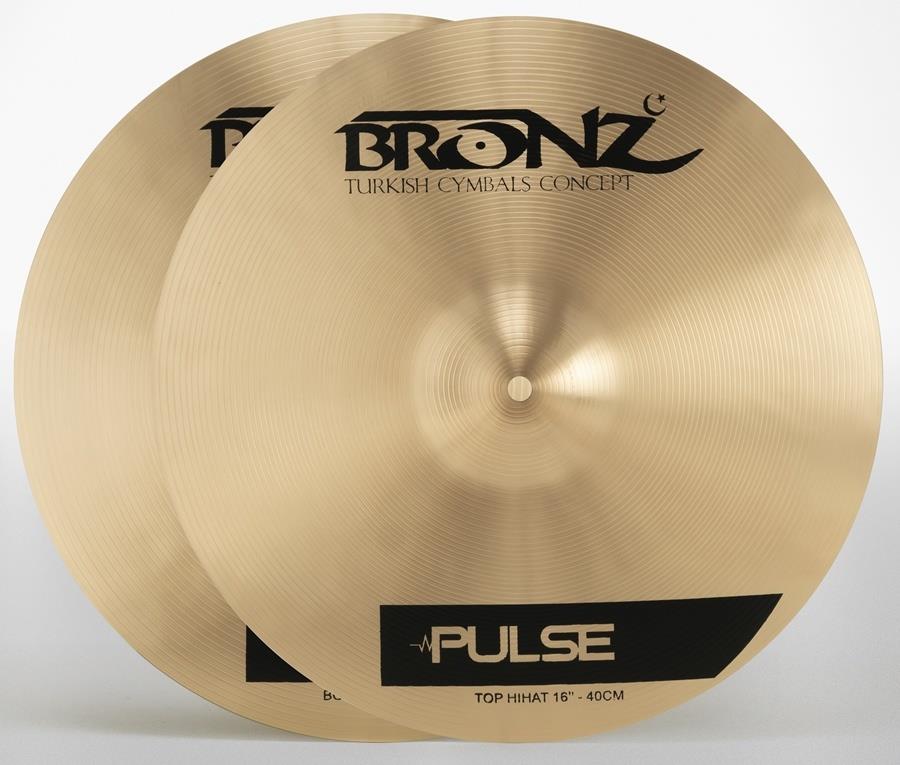 Chimbal Bronz Cymbals Pulse Traditional Hihat